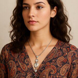 DanielMark Moonstone Necklace